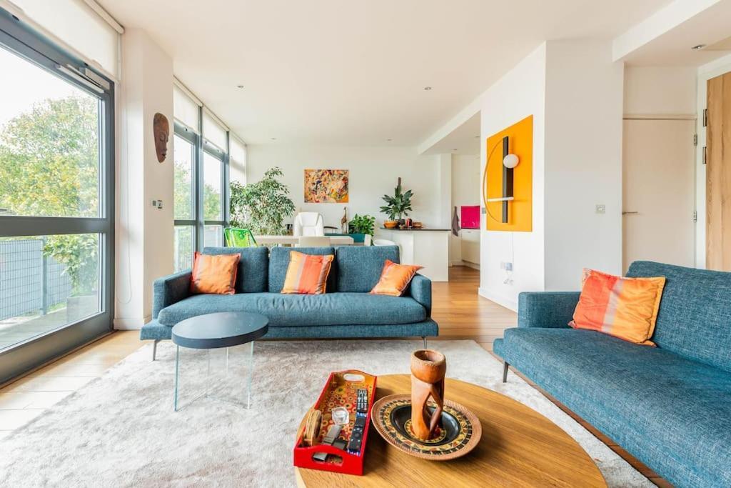 伦敦Luxurious Flat Sunny, Quiet, Design, Lift, Balcony公寓 外观 照片